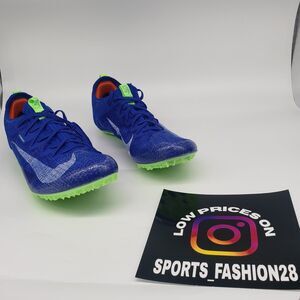 Nike Men's Zoom Superfly Elite 2 Track & Field Sprinting Spikes Blue CD4382-400
